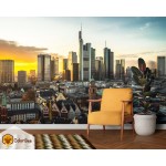 Fototapetai "Cityscape in Frankfurt Fototapetai | Colorbee.lt